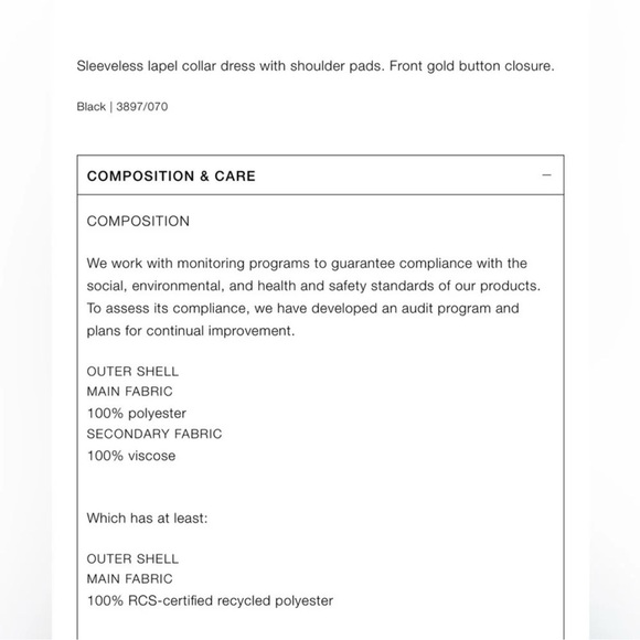 ZARA SHOULDER PAD BLACK MINI DRESS NWT - Picture 9 of 9